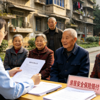 重庆市首个房屋安全保险赔付在荣昌落地 为老旧危房住户发放保险赔付资金
